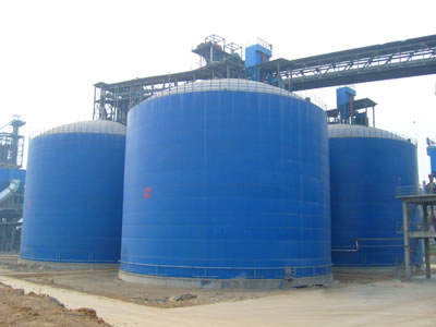 北塔水泥钢板库改造