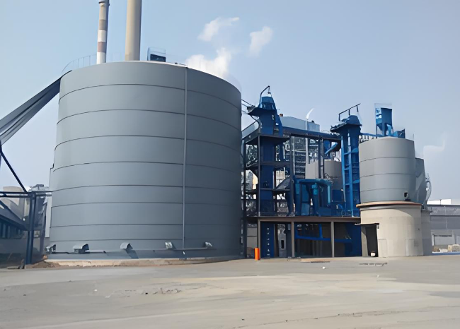 北塔1万吨钢板仓